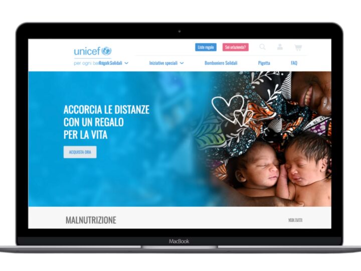 UNICEF project screen 3