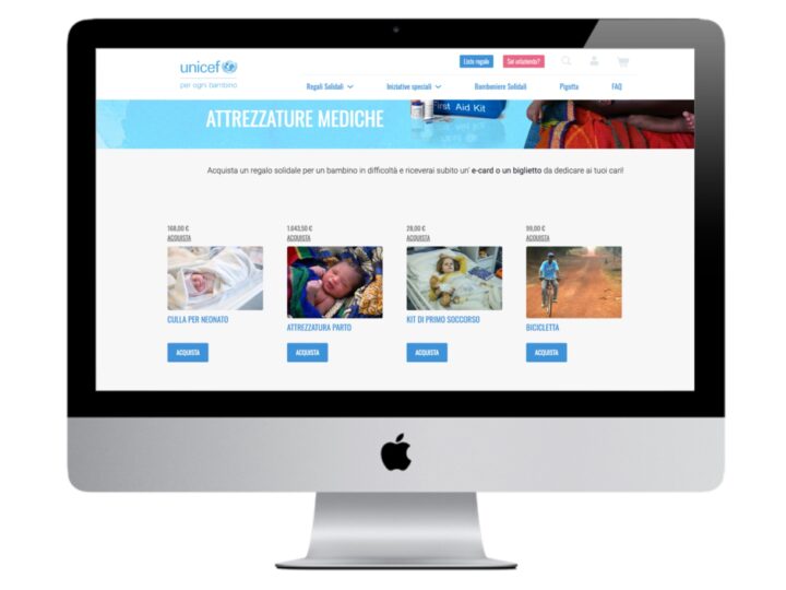 UNICEF project screen 4
