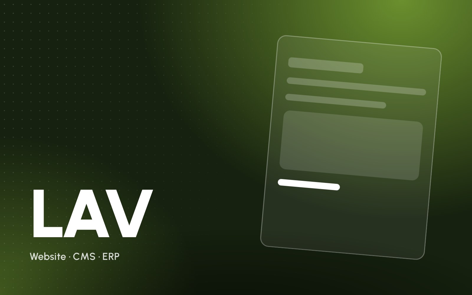 LAV: the finished project on desktop and phone